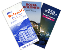 Depliant dell'Hotel Dolomiti