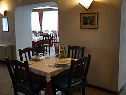 La sala ristorante